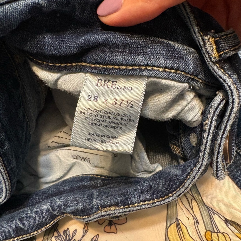 BKE Women's Boot Cut Jeans in Blue - Picture 3 of 5